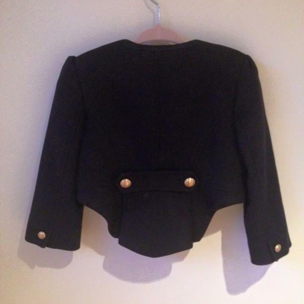 Juicy couture girly tuxedo style blazer jacket